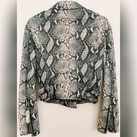 IRO Ashville Jacket in Snake NWT (Size FR34; US 0-2) - Picture 7 of 9